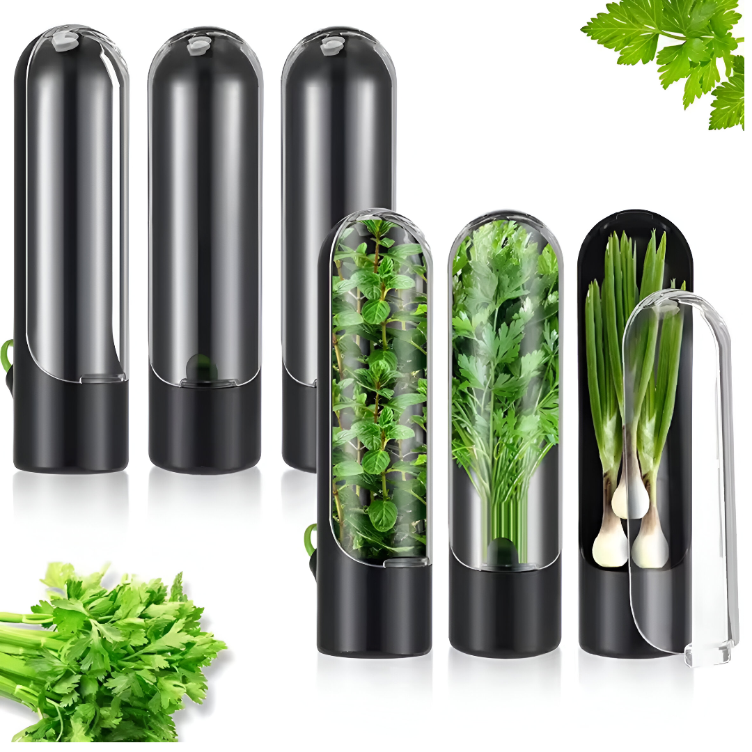 Petit bac de stockage pour herbes