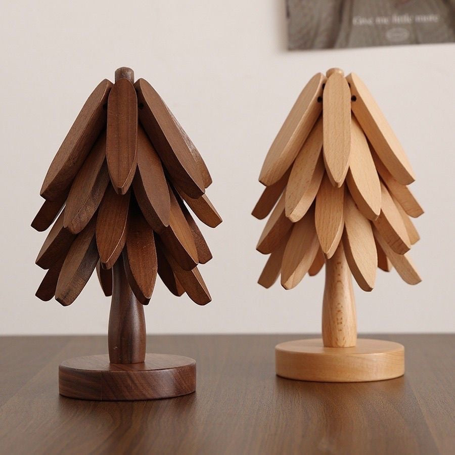 Support de Table en bois