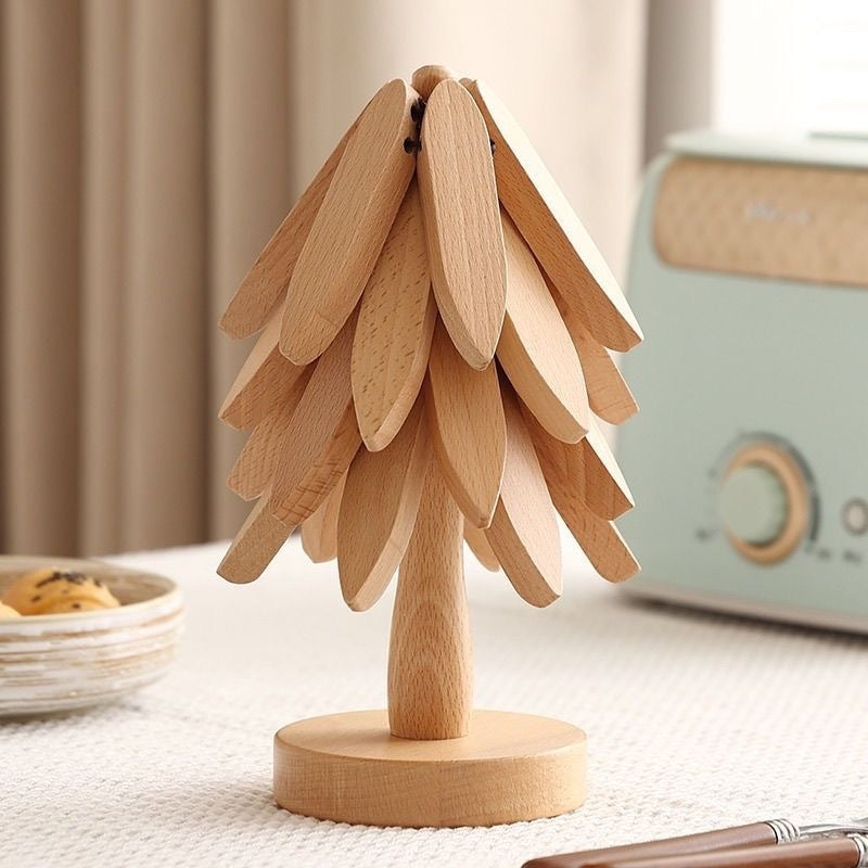 Support de Table en bois