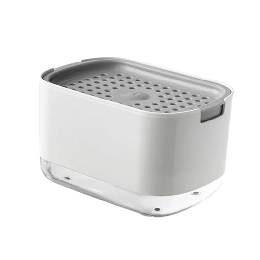 Distributeur de savon à vaisselle 2 en 1